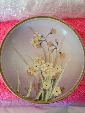 Nippon Bowl Mint Hand Painted